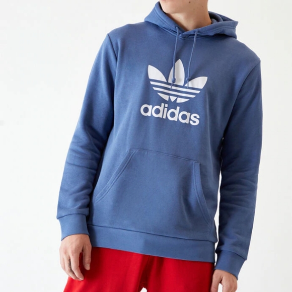 NEW ADIDAS ORIGINALS TREFOIL LOGO HOODIE - Picture 2 of 8